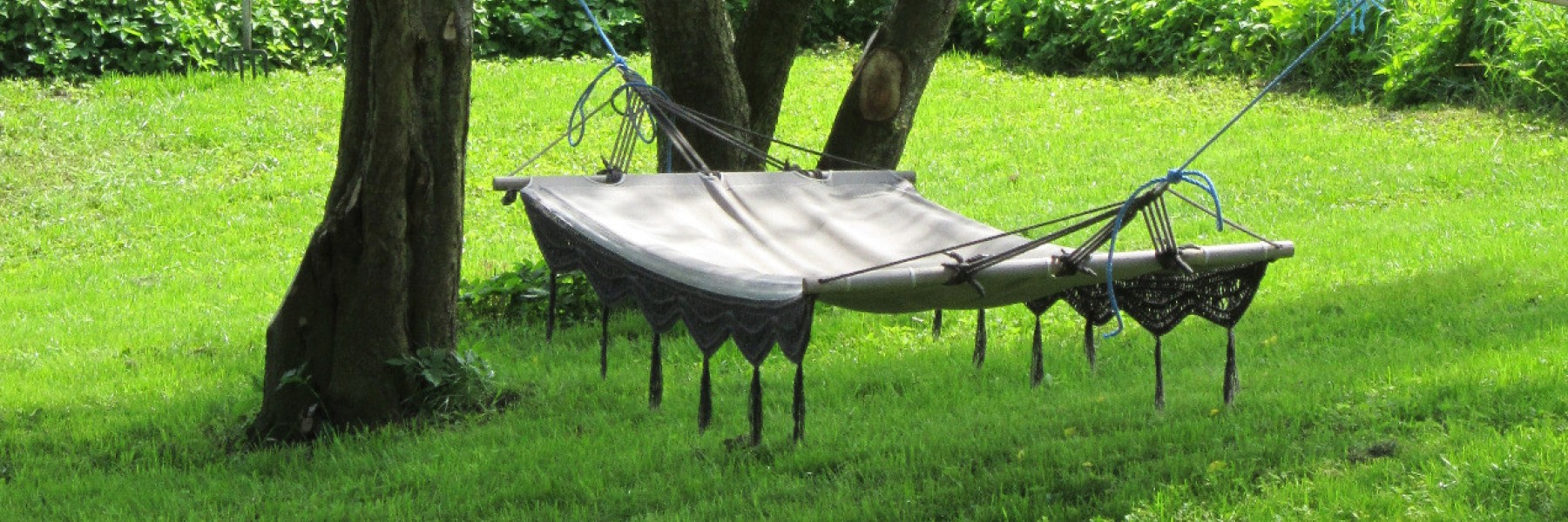 Ruime privétuin in Denemarken